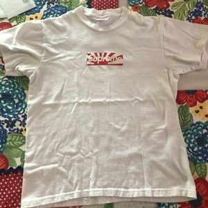 Supreme Japan box logo tee